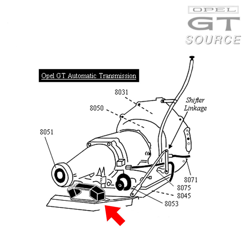 7003_opel_gt_automatic_transmission_mount_diagram01