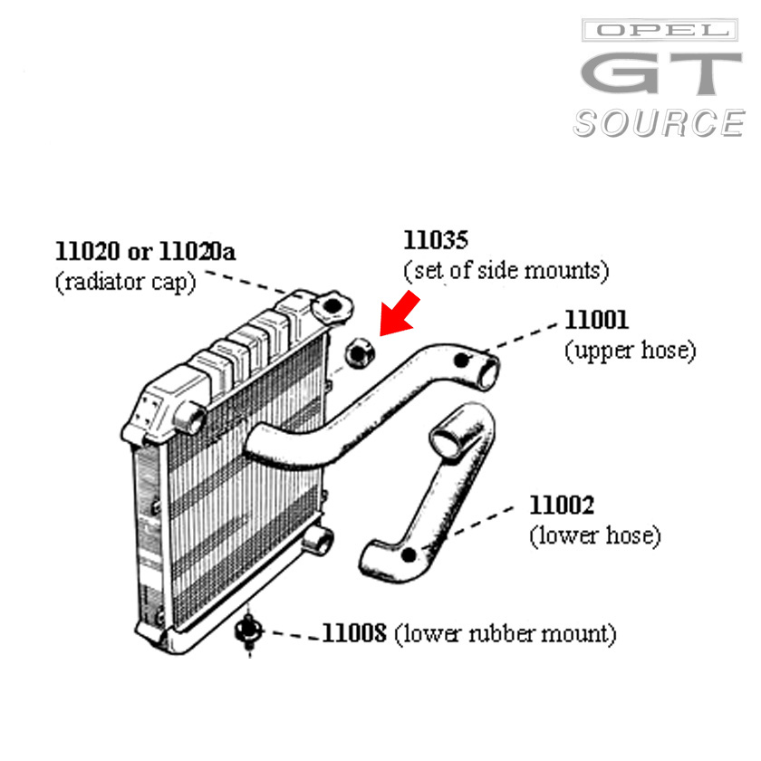 11035_opel_radiator_side_support_bushings_diagram01