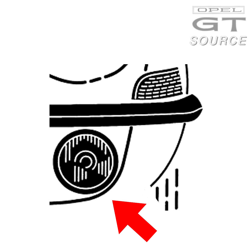 5066c_opel_gt_front_turn_signal_lens_clear_diagram01